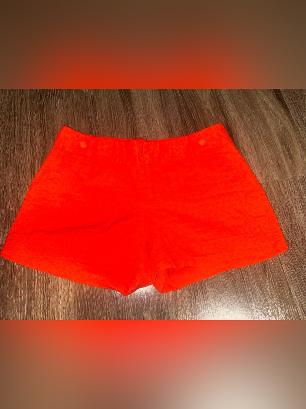 Banana Republic Ryan Fit Orange Women's Summer Shorts Size 2